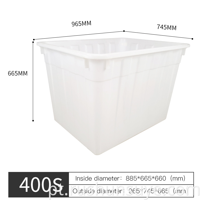 White Storage Plastic Bins